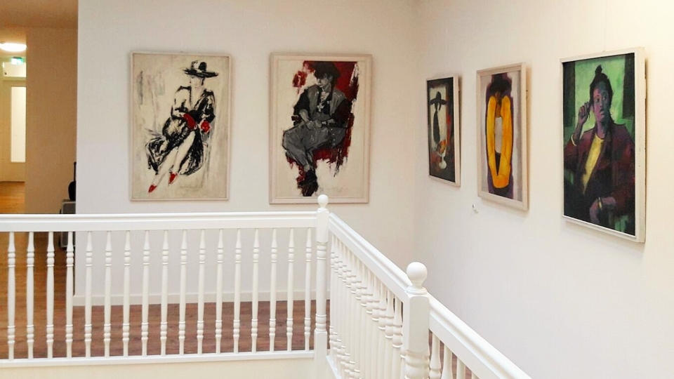 Deel van de expositie
